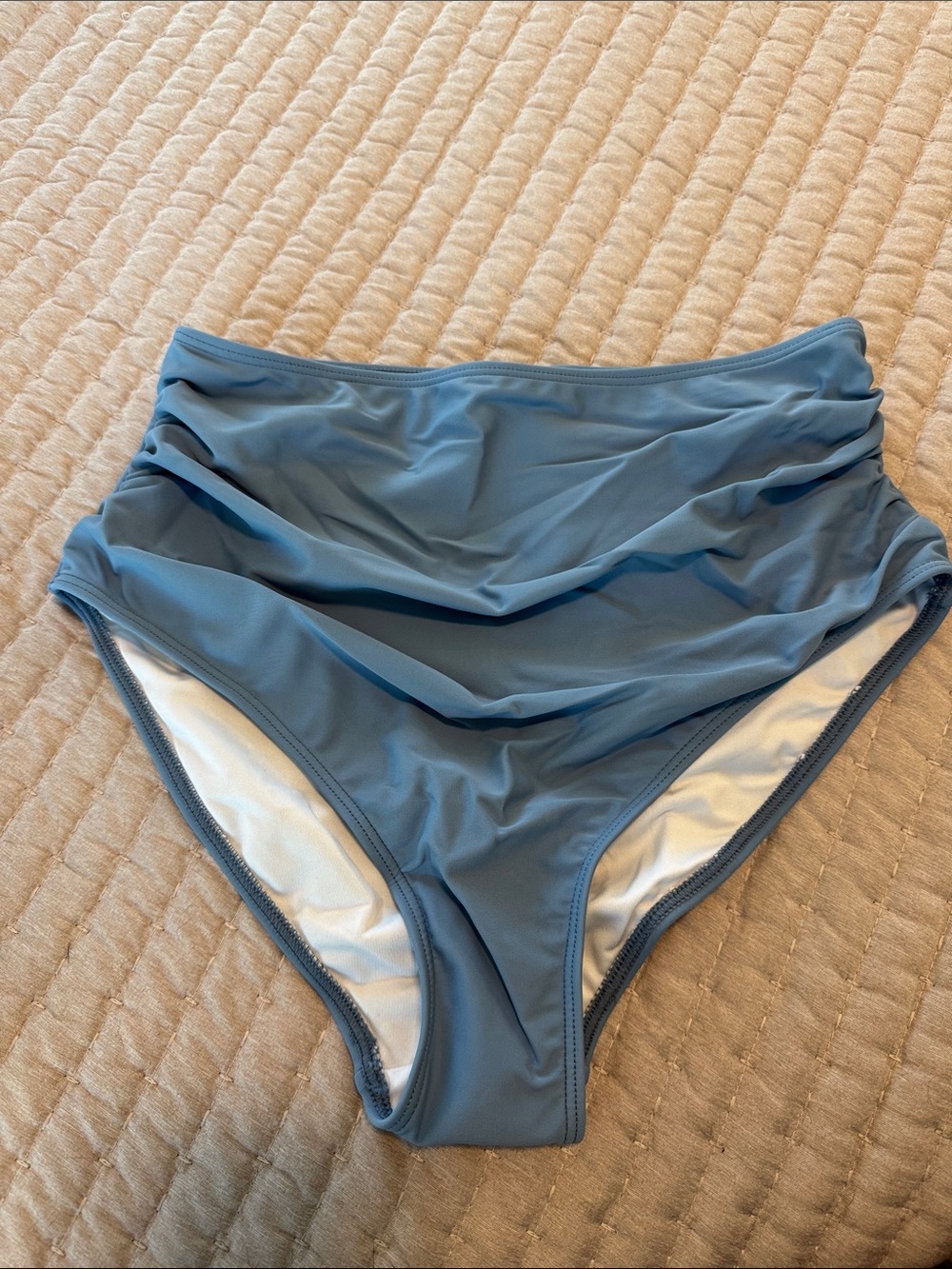 NEW High Waisted Blue Swim Bottoms